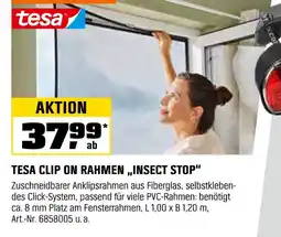 OBI Tesa tesa clip on rahmen insect stop Angebot