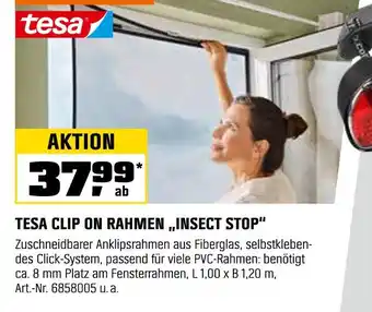 OBI Tesa tesa clip on rahmen insect stop Angebot