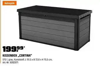 OBI Kissenbox cortina Angebot