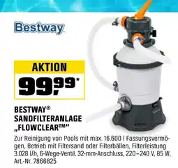 OBI Bestway sandfilteranlage „flowclear“ Angebot