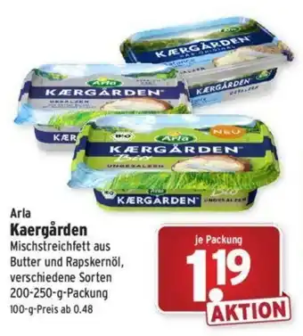 Wasgau Arla Kaergarden 200/250g Angebot