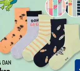 Aldi Süd Lily & Dan Kinder-Socken 5er Pack Angebot