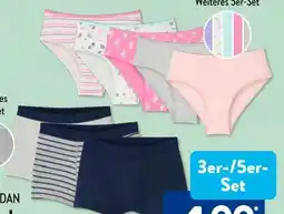 Aldi Süd Lily & Dan Kinder Unterhosen 5er Set Angebot