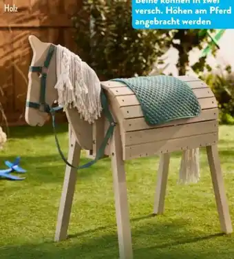 Aldi Süd Playland Holz-Pferd Angebot