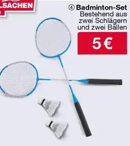 Woolworth Badminton-Set Angebot