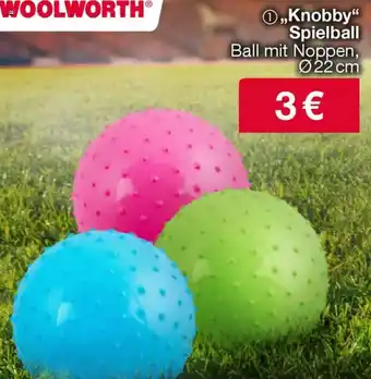 Woolworth Knobby" Spielball Angebot
