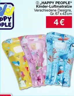 Woolworth HAPPY PEOPLE" Kinder-Luftmatratze Angebot