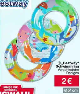 Woolworth Bestway" Schwimmring Angebot
