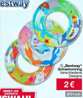 Woolworth Bestway" Schwimmring Angebot