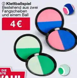 Woolworth Klettballspiel Angebot