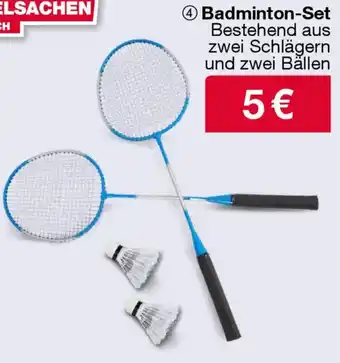 Woolworth Badminton-Set Angebot