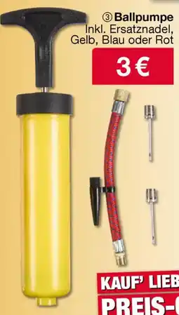 Woolworth Ballpumpe Angebot