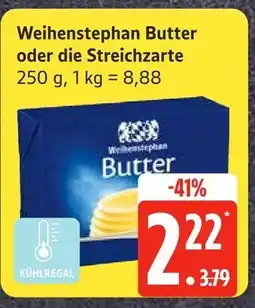 Edeka Weihenstephan butter oder die streichzarte Angebot