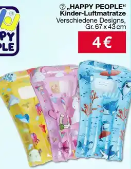Woolworth HAPPY PEOPLE" Kinder-Luftmatratze Angebot
