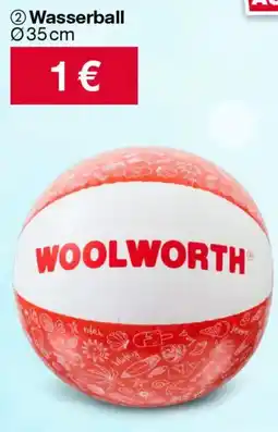 Woolworth Wasserball Angebot