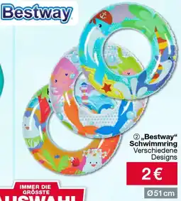 Woolworth Bestway" Schwimmring Angebot