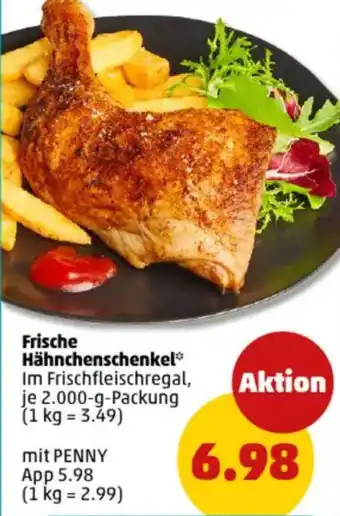 PENNY Frische Hähnchenschenkel Angebot