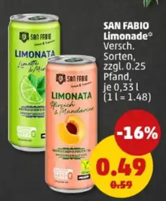 PENNY SAN FABIO SAN FABIO Limonade* Angebot