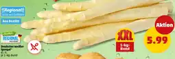 PENNY Deutscher weißer Spargel Angebot