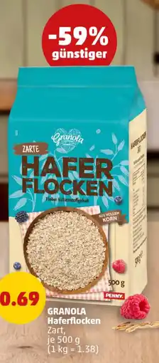 PENNY GRANOLA Haferflocken Angebot