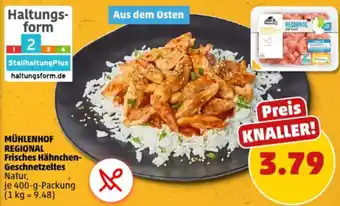 PENNY MÜHLENHOF REGIONAL Frisches Hähnchen- Geschnetzeltes Angebot