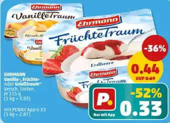 PENNY EHRMANN Vanille-, Früchte-oder Grießtraum Angebot