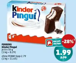 PENNY FERRERO Kinder Pingui Angebot