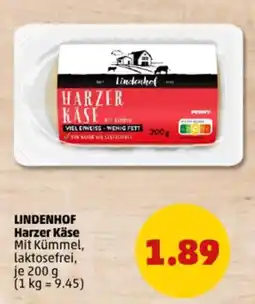 PENNY LINDENHOF Harzer Käse Angebot