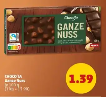 PENNY CHOCO'LA Ganze Nuss Angebot