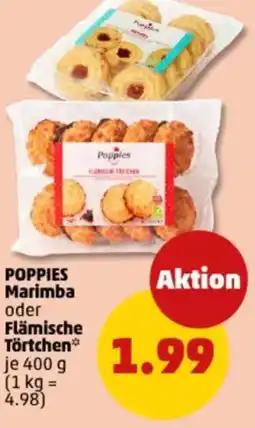 PENNY POPPIES Marimba oder Flämische Törtchen Angebot