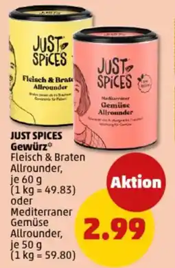 PENNY JUST SPICES Gewürz Angebot