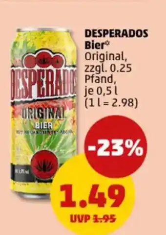 PENNY DESPERADOS Bier Angebot