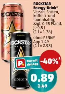 PENNY ROCKSTAR Energy-Drink Angebot