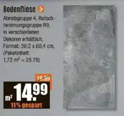 V Baumarkt Bodenfliese Angebot