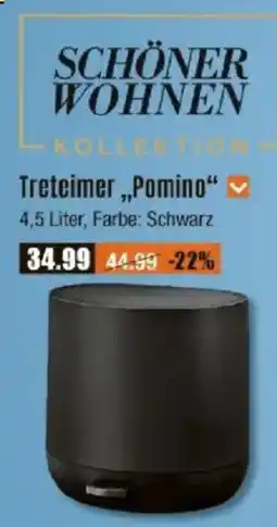 V Baumarkt SCHÖNER WOHNEN Treteimer „Pomino" ▾ Angebot