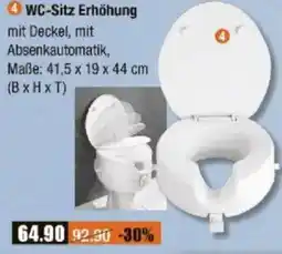 V Baumarkt WENKO WC-Sitz Erhöhung Angebot