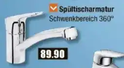 V Baumarkt hansgrohe Armaturenserie „Logis“ Spültischarmatur Angebot