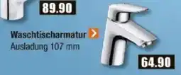 V Baumarkt hansgrohe Armaturenserie „Logis“ Waschtischarmatur Angebot