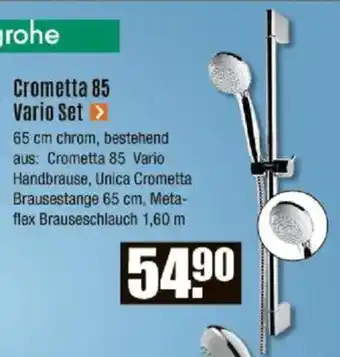 V Baumarkt hansgrohe Crometta 85 Vario Set Angebot