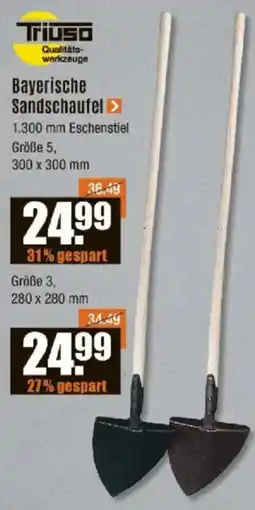 V Baumarkt Triuso Bayerische Sandschaufel Angebot