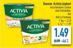 diska Danone Activia Joghurt Angebot