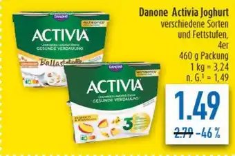 diska Danone Activia Joghurt Angebot