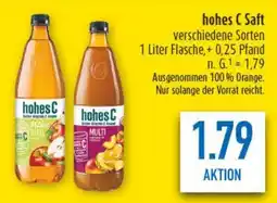 diska hohes C Saft Angebot