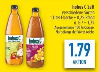 diska hohes C Saft Angebot