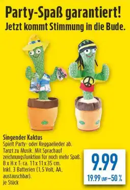 diska Singender Kaktus Angebot