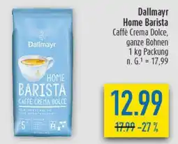 diska Dallmayr Home Barista Angebot
