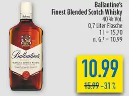 diska Ballantine's Finest Blended Scotch Whisky Angebot