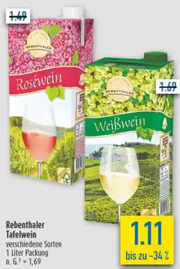 diska Rebenthaler Tafelwein Angebot