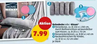 PENNY Reisedecke oder -kissen HOME IDEAS Angebot