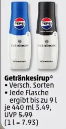 PENNY PEPSI Getränkesirup Angebot